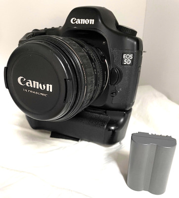 Canon EOS 5D Classic 12.8 MP Full Frame Camera & Canon EF 28-80mm AF Lens