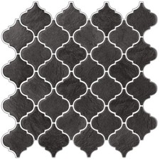 Arabesque Peel and Stick Backsplash for Kitchen, Thicker Design 3D Self Adhes...