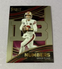 2023 Panini Select - Select Numbers #NMB-BPU Brock Purdy