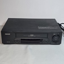 Admiral JSJ-20447 4-Head VCR VHS Player ---No Remote--For Parts READ