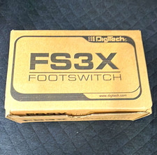 DigiTech FS3X Analog 3-Button Footswitch Mode...
