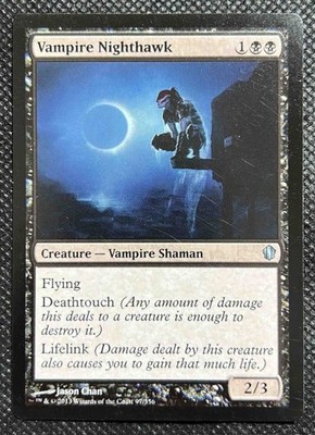 2013 Magic: The Gathering Commander Vampire Nighthawk #97