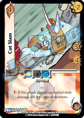 4X-Cut Slam-MM01-MegaMan Collector Tin-Universus