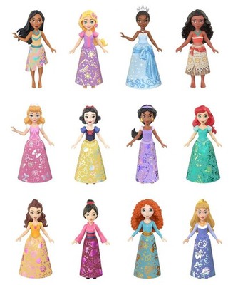 Mattel HLW69 Disney Princess Kleine Puppen 9 cm Auswahl Neu OVP!