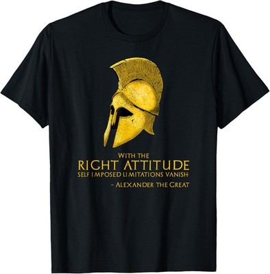 Motivating Alexander The Great Quote - Ancient Greek History T-Shirt