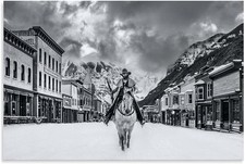 David Yarrow Black and White Photography Poster – Fine Art Wall Decor 24x36