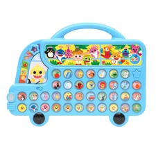 Pinkfong Baby Shark Alphabet Bus Toy w/ 37 English Songs 300 Sounds Kids