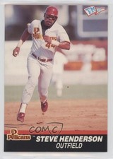 1989-90 T&M Senior Professional Baseball Association Box Set Steve Henderson 0tc