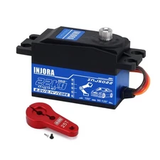 INJS022 22KG Low Profile Digital Servo and 25T Servo