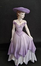 Rare 1993 Coalport "Diana" Ladies of Fashion Figurine - Fine Bone China