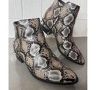 Circus by Sam Edelman Womens Snakeskin print boots. Highland.  Size 13