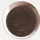 US Rare Old West 1881 Indian Head Penny Coin American Collection Shield Cent USA