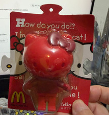 sale mcdonald blue or red hello kitty block look happy meal unopened new
