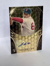 Marketplace image: 2013 Bowman Sterling Allen Webster Rookie Card RC SUPERFRACTOR Auto Red Sox #1/1