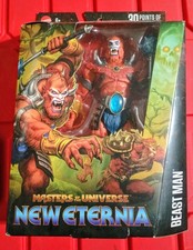 HE MAN MASTERVERSE-NEW ETERNIA-BEAST MAN-New- Sealed Action Figure Mattel 2024