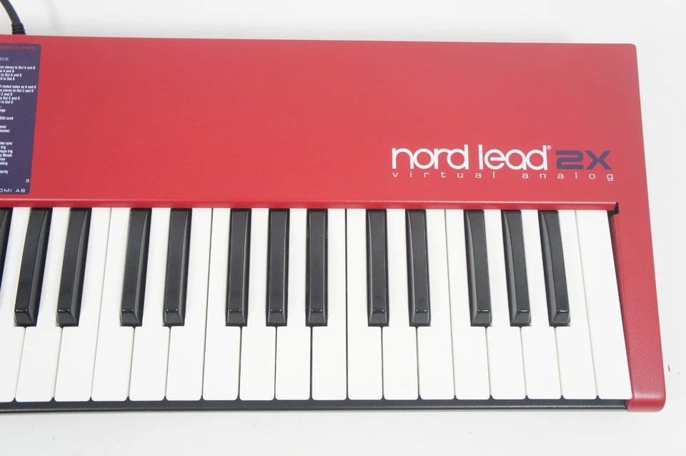 Clavia Nord Lead 2X Analog Modeling Synthesizer Keyboard 100-240V - Image 4 of 4