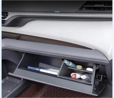 Glove Box Organizer Compatible With Toyota Sienna 2021-2026 Black Interior Parts