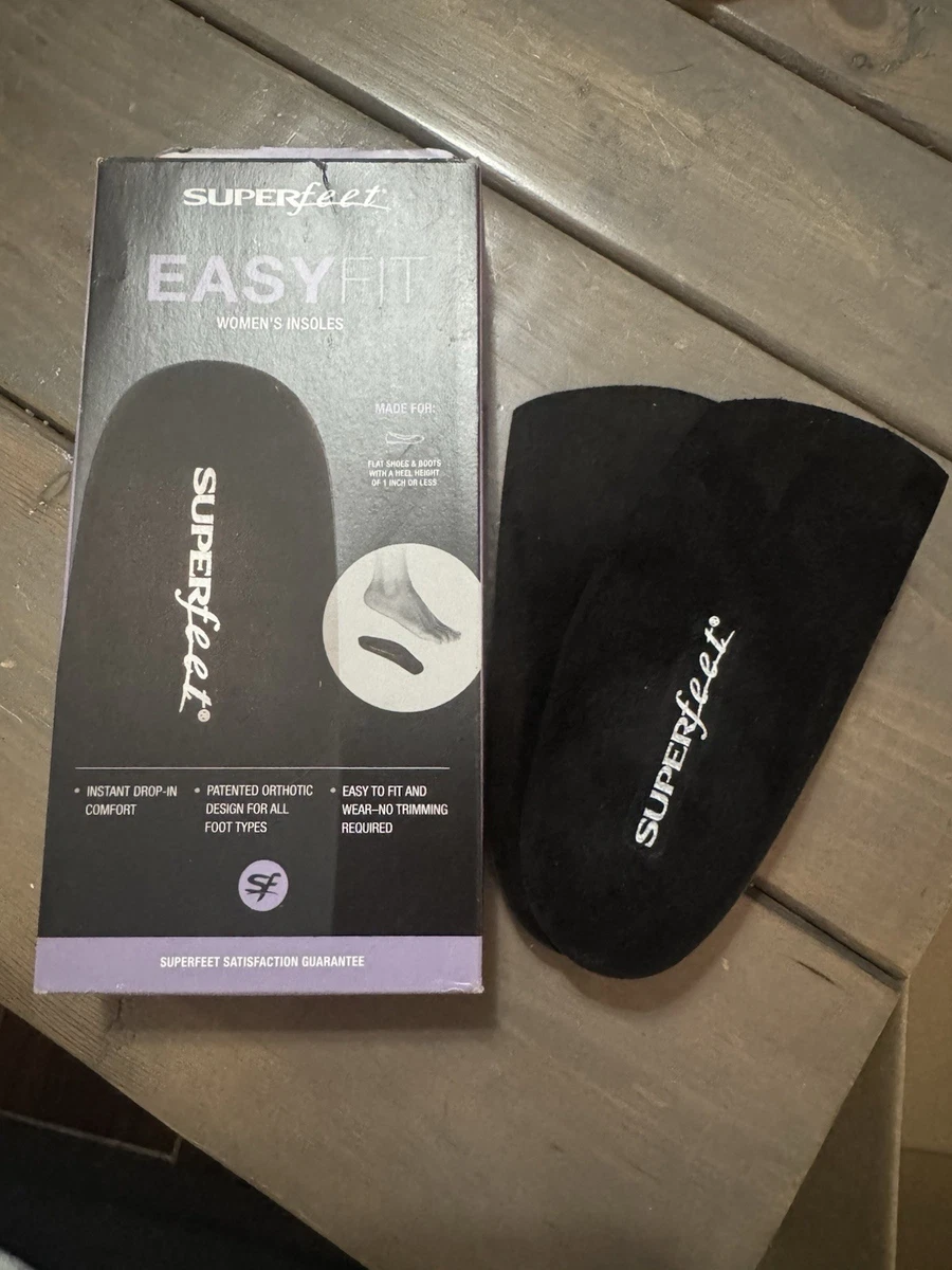 superfeet delux dress fit 3 4 insoles Superfeet Women's Delux /Easyfit 3/4 Insole