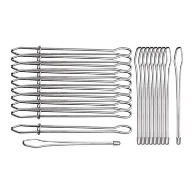 20x DIY Seileinfädler Zugschnur Einfädler für Kordelzug Ersatz 2 Stile