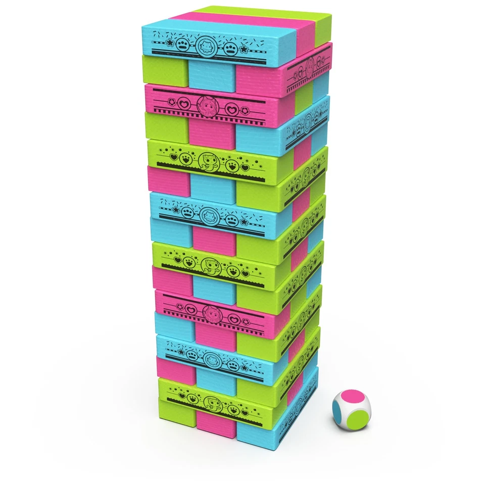 Gabby's Dollhouse Wackelturm-Stapelspiel zur beliebten Serie auf Netflix für ... - Bild 3 von 4