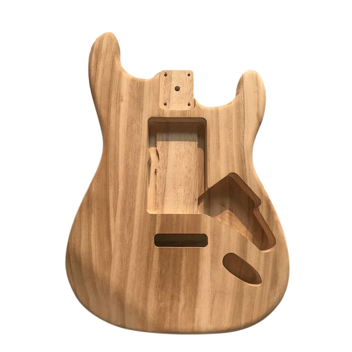 Polished Maple Electric Guitar Body Blank Unfinished DIY ST Style