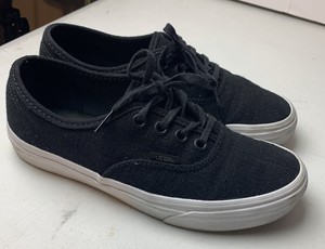 black vans womens size 7