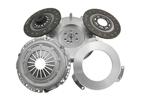 JUEGO EMBRAGUE DOBLE PLACA BMW N54 N54B30 HASTA 1000 Nm 6 u 8 pernos - etapa 1 ftwl - Imagen 2 de 3