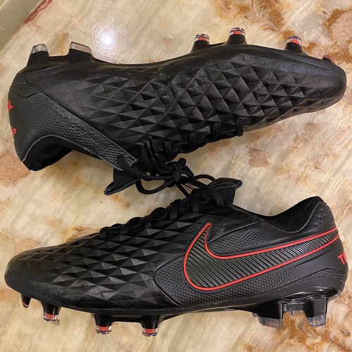 Mens Nike Tiempo Legend 8 Elite ACC FG Soccer Cleats Black/chile Red/DS  Grey 7 | eBay