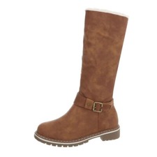 Damen Stiefel Camel Gr. 38 warm, gefüttert Stiefel, Schuhe