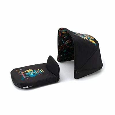 Bugaboo Donkey X Niark1, Special Edition Tailored Fabric Set, Black