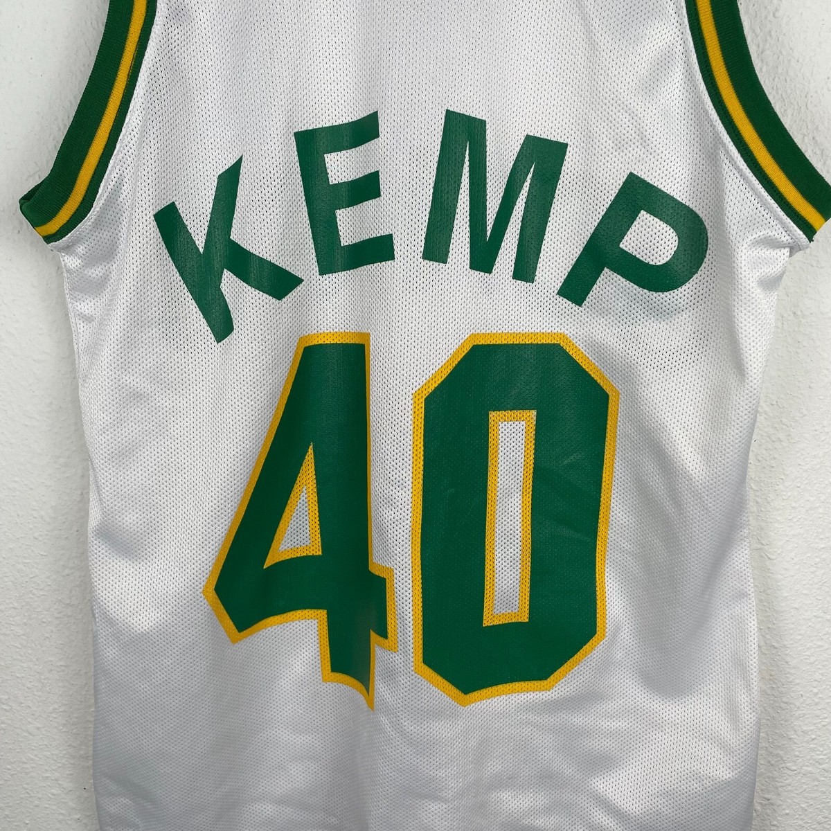VTG Shawn Kemp #40 Seattle SuperSonics Sonics NBA Champion