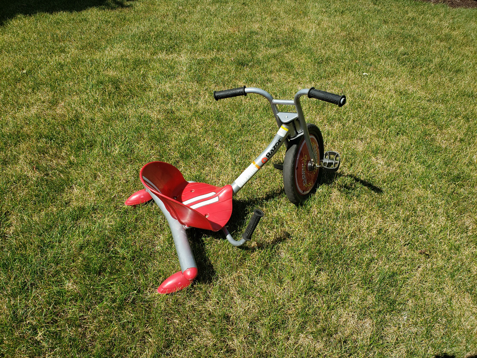 razor flashrider 360 sparking trike