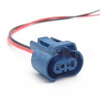 2-pin Headlight High Beam Connector Pigtail Plug Fit For Honda Accord 2002-2022 2-pin Headlight High Beam Connector Pigtail Plug Fit For Honda Accord 2002-2022