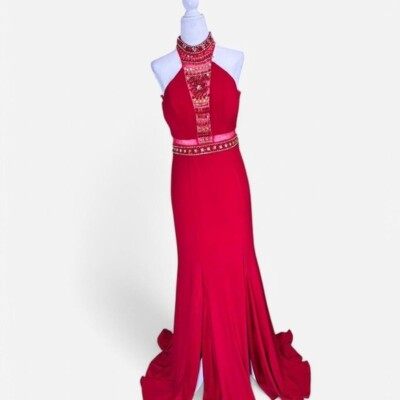Vintage Dave & Johnny red dress