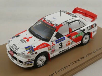Spark S6515 1/43 MITSUBISHI LANCER EVOLUTION Ⅲ #3 RALLY HONG