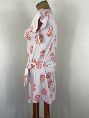 Tea Collection Youth Teen Faux Wrap T-Shirt Dress Size 16 Side Tie Knit  Flowers | eBay