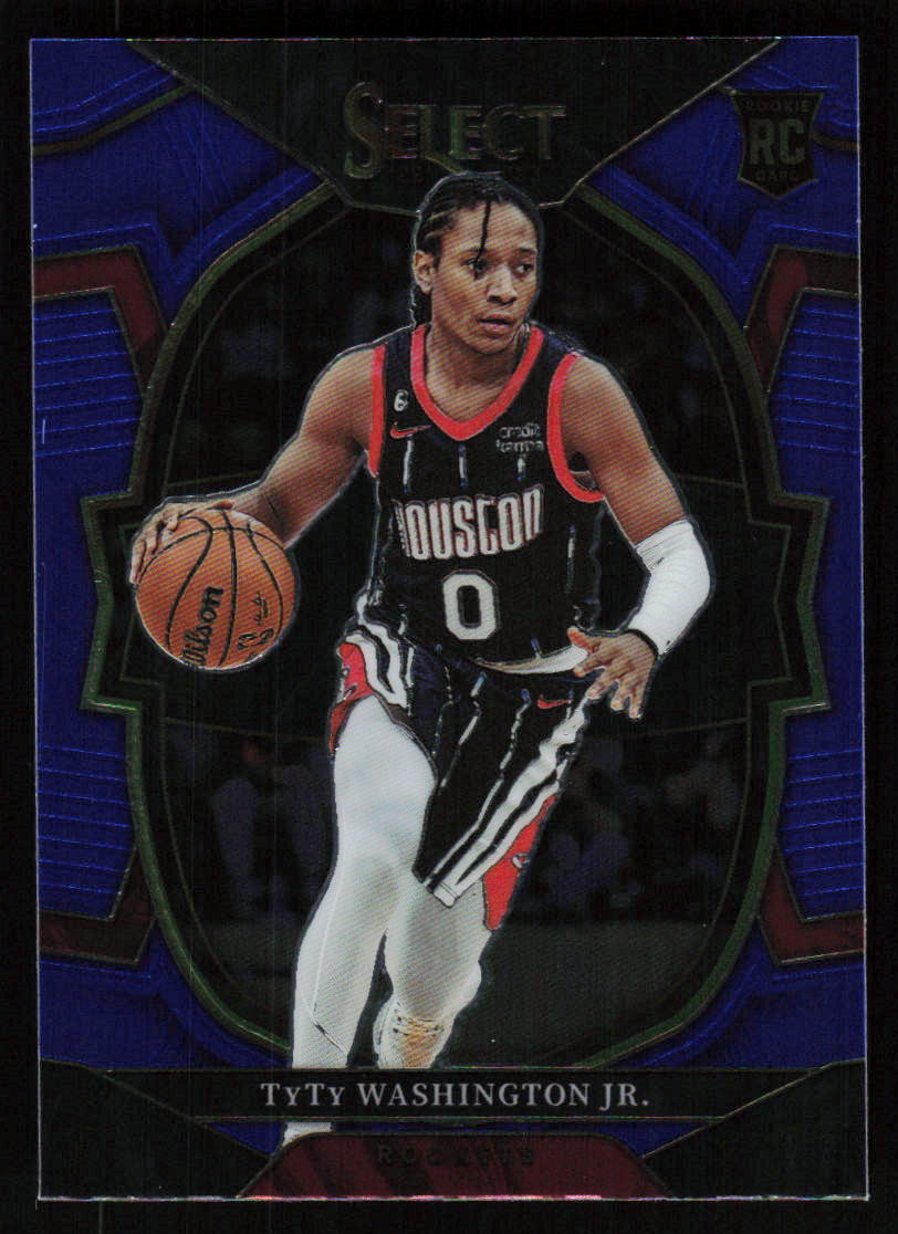2022 PANINI SELECT TYTY WASHINGTON JR #70  BASKETBALL Rookie ROCKETS RC