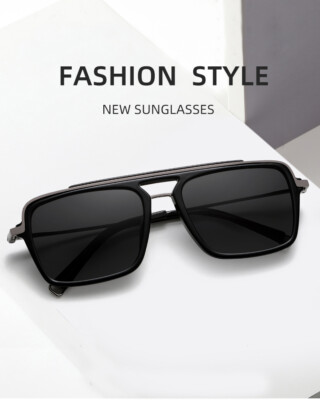 New Full Frame Unisex Fashion Retro Polarized Glasses Outdoor Sunglasses  3043