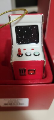 NEW IN BOX Lenox Retro Arcade Game Christmas Ornament NIB