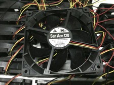 1PC Sanyo San Ace 120 9S1212F4D01 12V 0.19A 12025 Mute Cooling Fan 