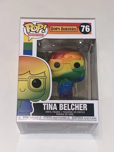 Funko Pop! Bob's Burger Tina Belcher Pride 2021 Rainbow 76