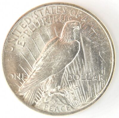 1924 Peace Dollar US 90% Silver $1 Coin Philadelphia Mint BU | eBay