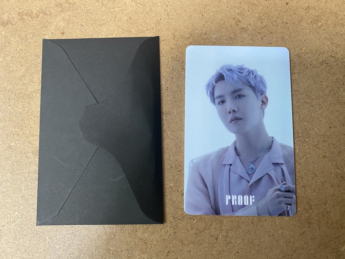BTS J-HOPE PROOF HYBE INSIGHT OFFICIAL LUCKY DRAW PHOTO CARD