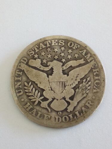 1908-O Barber Half Dollar Average Circ - Bild 2 von 2