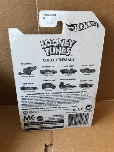 HOT WHEELS DIECAST - Looney Tunes - Bubble Gunner - 7/8 - Combined Postage - Picture 2 of 2