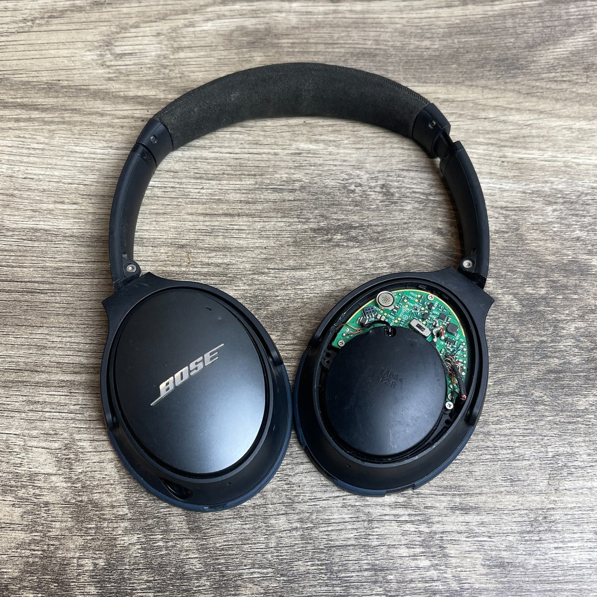 Bose QuietComfort 25 Black Acoustic Noise Cancelling Headphones | eBay