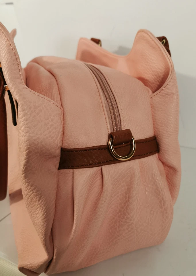 ANCIEN SAC A MAIN GUESS – ROSE - VINTAGE PURSE HANDBAG - Photo 3/4