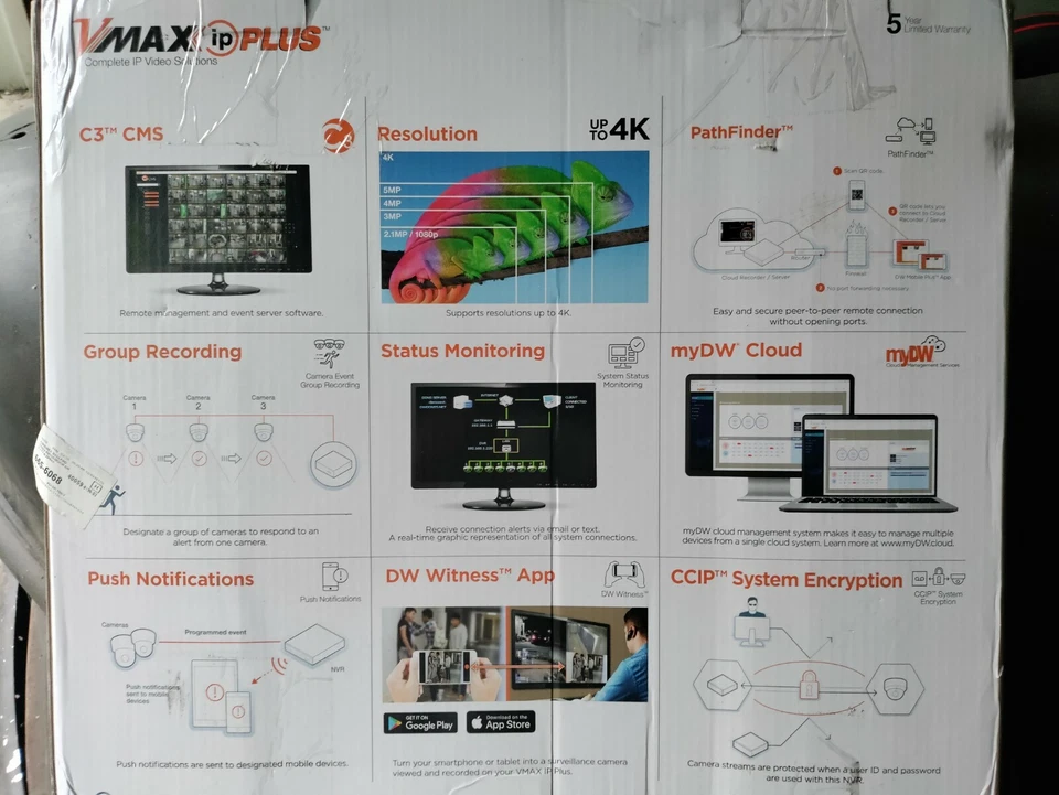 Digital watchdog v max ip Security System 6T-16 channel - Image 4 of 4