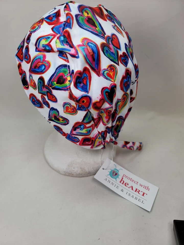 NEW Annie & Isabel Protect the Heart nurse Hat Hospital Medical Scrub surgery - Image 3 of 4