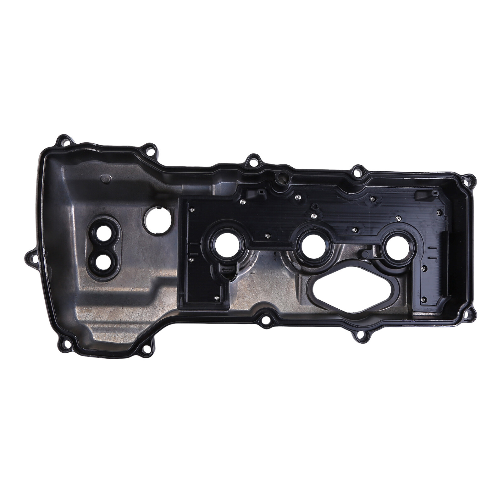 2pc Aluminum Engine Valve Cover Kit for Ford F-150 3.5L V6 2013-2016 BL3Z-6582-H